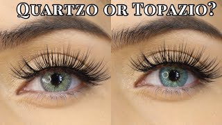 Natural Colors Quartzo Vs Topazio Solotica Comparison [upl. by Sennahoj]