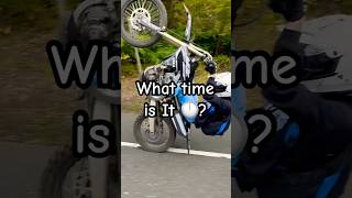 Time Check ⌚️barnbuilt yamaha bikelife wheelielife smartphone fyp foryou viral gopro yz [upl. by Larrej]