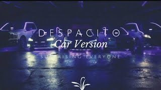 😱😱😱 Awesome Despacito song car version 🚖🎶📣 🚘🏎 [upl. by Ahseikal61]