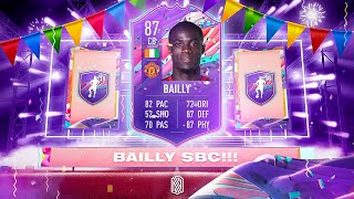 FUT BIRTHDAY ERIC BAILLY SBC  FIFA 21 Ultimate Team [upl. by Leaper]