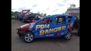 Grimley raceway  under 1800cc b2b bangers [upl. by Ephram]