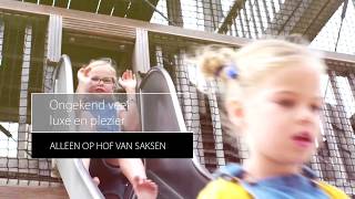 Luxe vakantiepark voor gezin in schoolvakantie 2019  Hof van Saksen Drenthe Nederland [upl. by Goldfinch659]