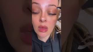 Binnen 10 sec PERFECTE wimpers 🤩🤩 howtotiktok makeup wimperstutorial makeuphacks wimpers [upl. by Googins]