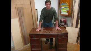 How to strip amp refinish wood furniture with Zip Strip by Jon Peters [upl. by Ahsenyl]