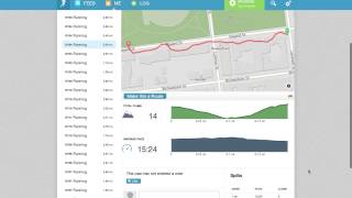 Export download GPX file from RunKeeper [upl. by Mosira]