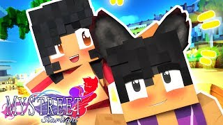 Werewolf Kiss  MyStreet Starlight Ep3  Minecraft Roleplay [upl. by Laurene]