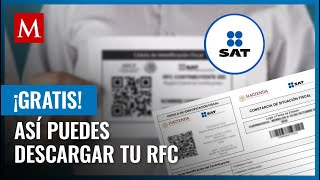 Si necesitas obtener tu RFC así lo puedes hacer fácilmente desde el portal del SAT [upl. by Tina]