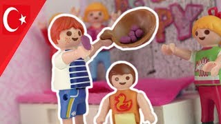 Playmobil Türkçe Kötü Ruh Hali Partisi  Hauser Ailesi  Çocuk filmi [upl. by Mosier387]