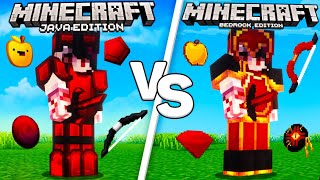 Java VS Bedrock who has the better texture packs [upl. by Marba]