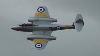 Gloster Meteor T7 WA591 at RIAT 20th July 2013 [upl. by Chapland294]