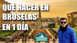 ¿QUÉ VER EN BRUSELAS  BELGICA 2020 WALKING TOUR [upl. by Aicire]