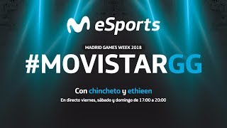 MovistarGG Domingo ¡Chincheto y Ethieen en directo desde la Madrid Games Week [upl. by Jan]