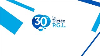 La Grande finale internationale 2021 de La Dictée PGL [upl. by Auqinehs]