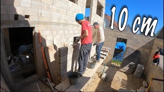 🏚️🌹 DÉLIMITATION DE LESCALIER cloison en parpaings de 10  Ruine n Rozes Episode 109 [upl. by Llennaj]