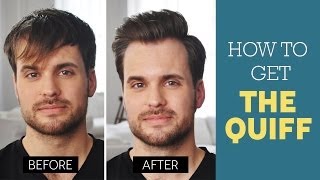 Mens Hairstyles Quiff Tutorial [upl. by Kahcztiy837]