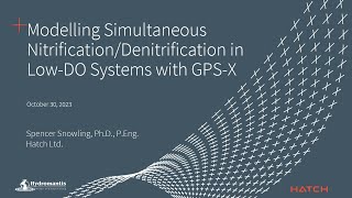 Modelling Simultaneous NitrificationDenitrification in LowDO Systems with GPSX [upl. by Padraig]