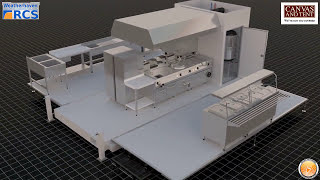 Expandable container custombuilt kitchen [upl. by Ayaet]