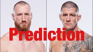 Joe Pyfer Vs Marc André Barriault Prediction [upl. by Bogie]