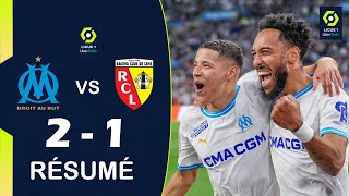 Marseille contre Lens 21 Résumé  Ligue 1 Uber Eats 202324 [upl. by Ario]