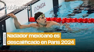 Miguel de Lara sufre insólita eliminación durante los Juegos Olímpicos París 2024 [upl. by Lorens]