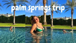 palm springs day 1  vlogmas day 14 [upl. by Nihcas]