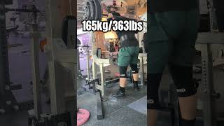 Day 344 Road to 200kg Squat Related video was how I felt after this set [upl. by Kenney]