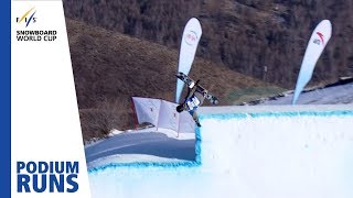 Niklas Mattsson  Mens Slopestyle  Secret Garden  2nd place  FIS Snowboard [upl. by Bergeman]