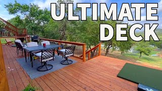 Best Deck Ever  Unique Ideas for Building a Deck [upl. by Sirhc]