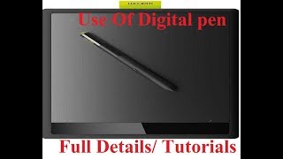 WACOM One By CTL471 83 x 57 inch Graphics Tablet Full Tutorial by FT News [upl. by Leunad]