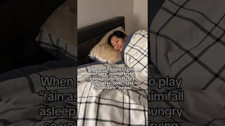 When your boyfriend is sleeping to the rain asmr [upl. by Aicena]