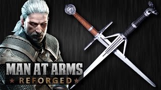 Witcher 3 Silver amp Steel Swords  MAN AT ARMS REFORGED [upl. by Theresita]