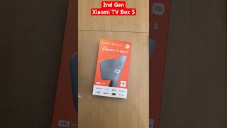 Unboxing 2nd Gen Xiaomi TV Box S with Google TV [upl. by Aika]