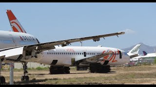 Pinal Airpark Boneyard in Arizona [upl. by Ydeh408]