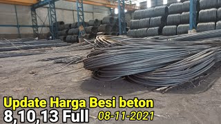 Update Harga Besi beton  08November 2021 [upl. by Winifield]