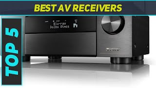 Top 5 Best AV Receivers in 2023 [upl. by Queri]