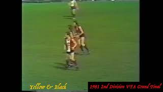 1981 2nd Division VFA Grand Final Camberwell v Waverley No Audio [upl. by Jair]