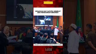 HADI SAPUTRA MEMBUAT SEISI PERSIDANGAN MENANGIS hadisaputra sakatatal sidangpk kasusvina shorts [upl. by Anelliw]