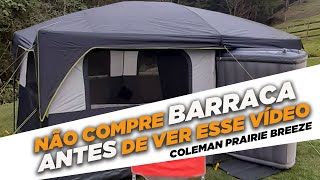 A Mais Indicada Barraca para Campismo Familiar  Coleman Prairie Breeze [upl. by Levin]