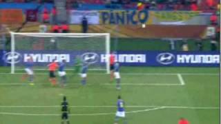 Netherlands vs Brazil FIFA World Cup 2010 Highlights [upl. by Sibilla698]