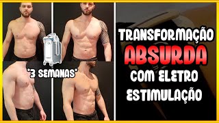 ELETROESTIMULAÇÃO MUSCULAR ANTES E DEPOIS relato cm slim [upl. by Nomi]