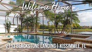 Kissimmee FL Home For Sale At 2113 Blackstone Landing Drive Kissimmee FL 34758  4077804653 [upl. by Epilihp]