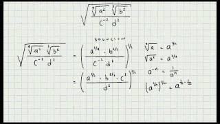 Ejercicio Potencias y Radicales  Algebra General  Mi Profesor de Matematicas  Video 044 [upl. by Gherardo98]