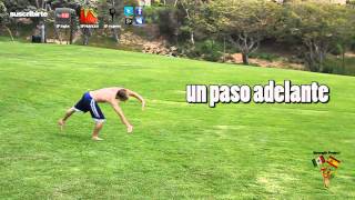 Como Hacer rondat flick flack salto mortal aprender saltos mortales tutorial [upl. by Kwabena844]