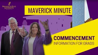 Maverick Minute Commencement Information for Grads [upl. by Fedak894]