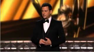 2012 Emmy Awards Jimmy Kimmel opening monologue [upl. by Olegnalehcim]