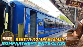 KERETA TERMEWAH TERBARU 2023  Momen Kereta Kompartemen Suite Class Kereta Luar Biasa Super Mewah [upl. by Akemahs]