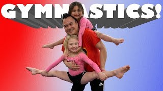 GYMNASTICS LESSONS WITH EVERLEIGH AND AVA [upl. by Petty]