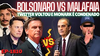 Bolsonaro vs Malafaia O Ponto IGNORADO  As DEMANDAS de Marçal  Twitter Volta e MONARK é Condenado [upl. by Liva368]