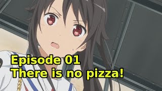 Haifuri crackbridged  Episode 01  There is no pizza [upl. by Ibbie680]