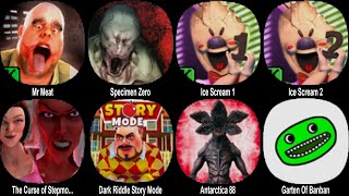 Dark Riddle Story ModeMr MeatSpecimen ZeroIce Scream 1Ice Scream 2Garten Of Banban [upl. by Trinia921]